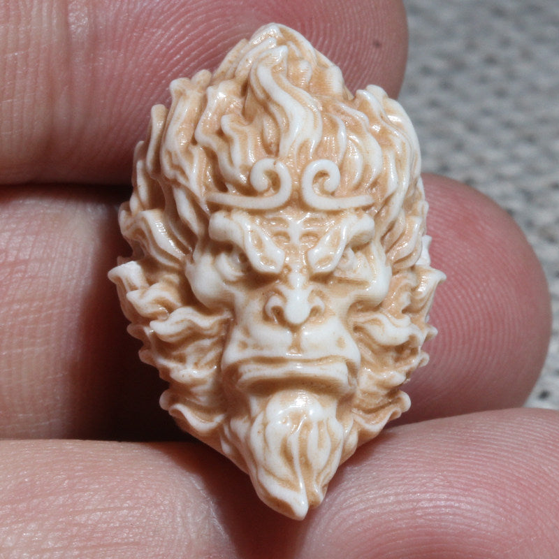 Antler Carving Black Myth Wukong Bead