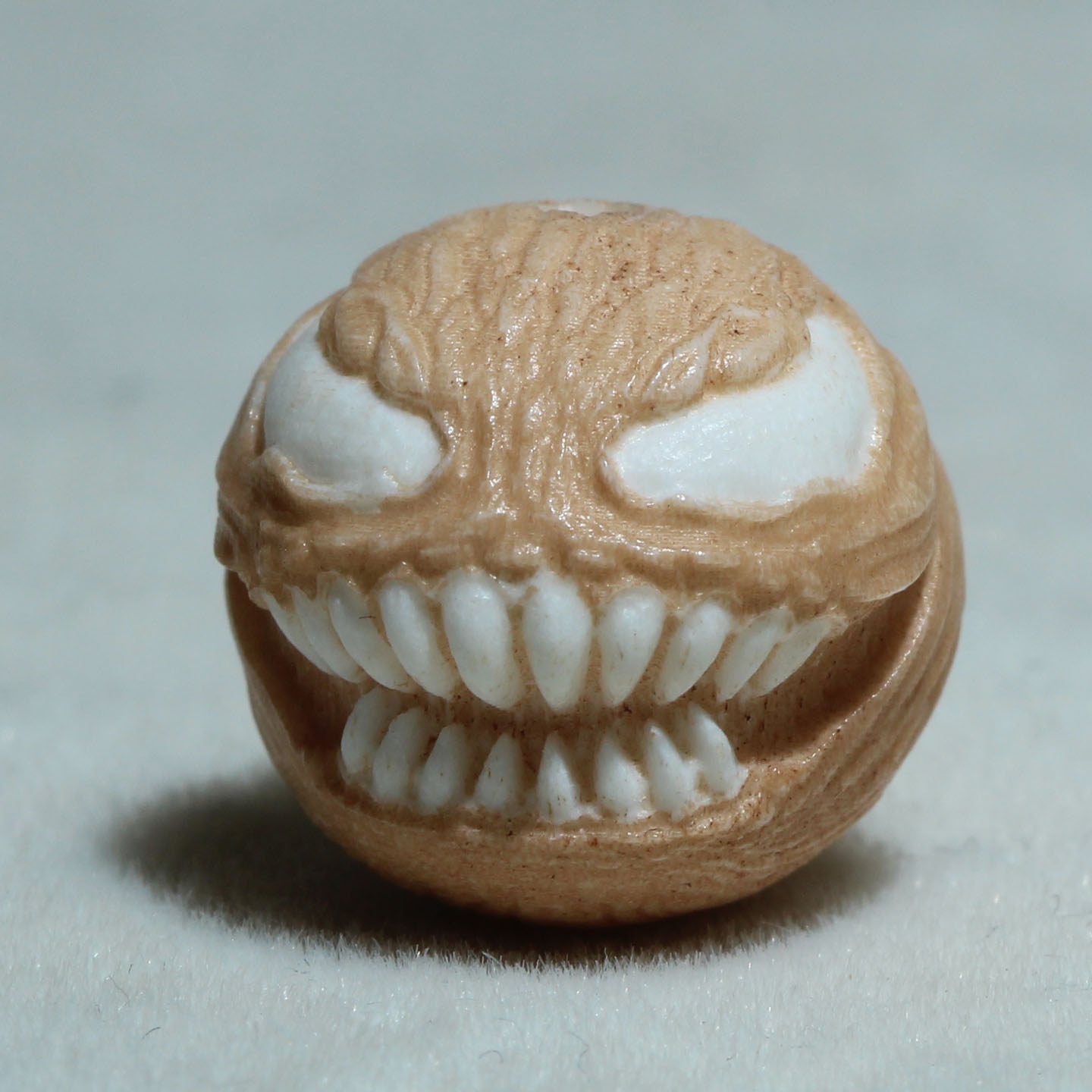Carved Antler Venom Bead