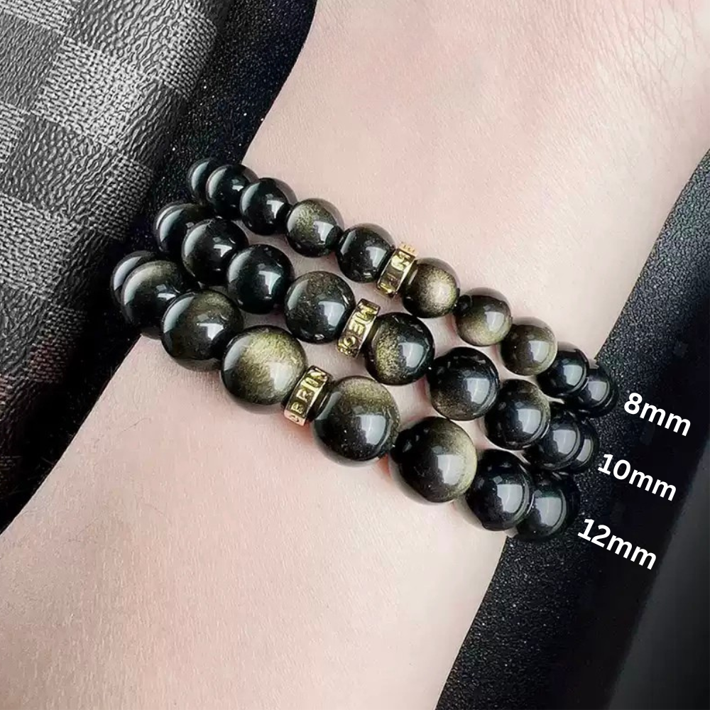 Bracciale estivo con perline di Poseidone a doppia pietra