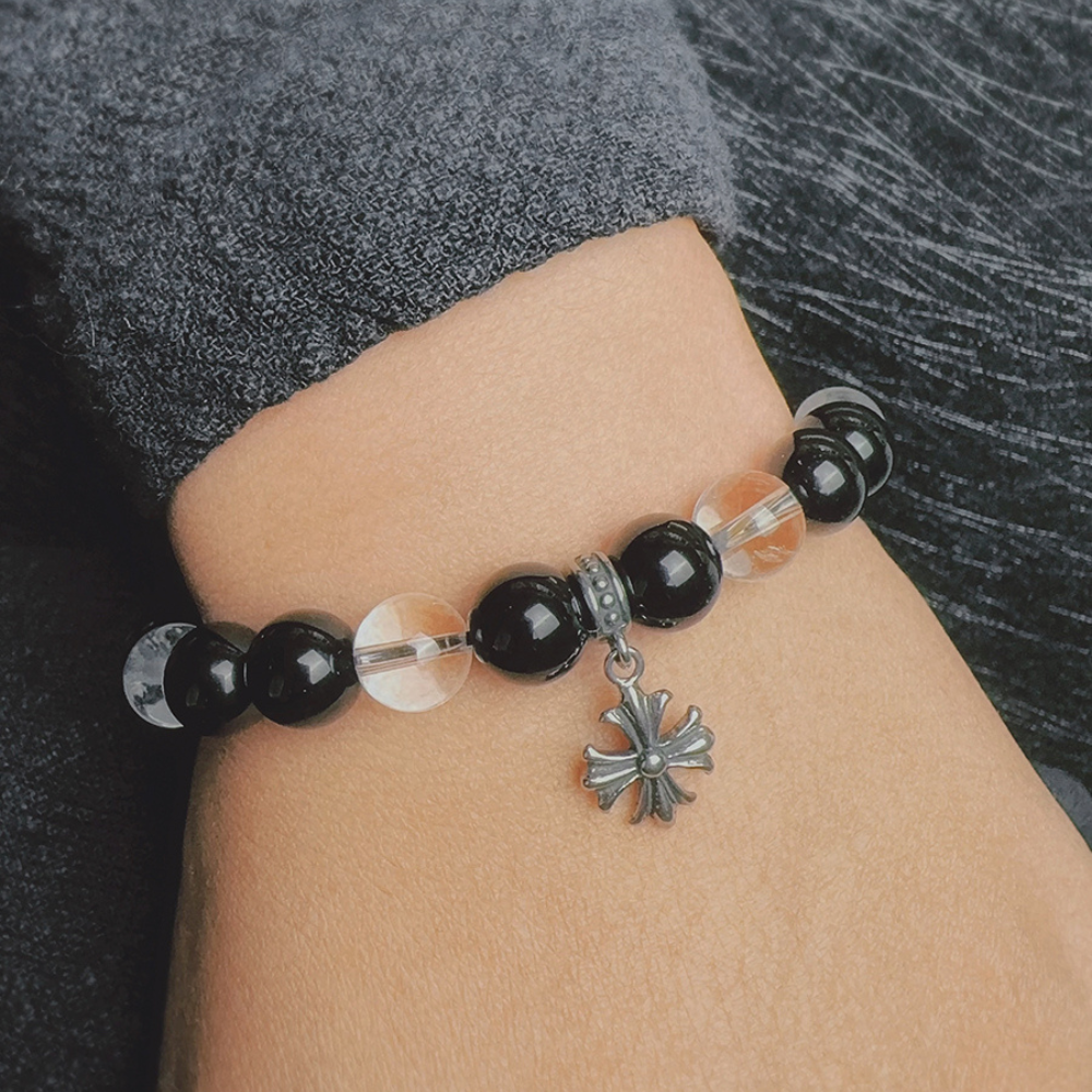 Bracciale estivo con perline di Poseidone a doppia pietra