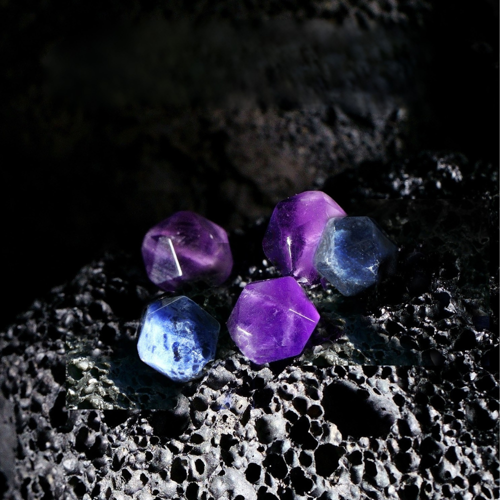 Bracelet de perles d'été Poséidon à deux pierres