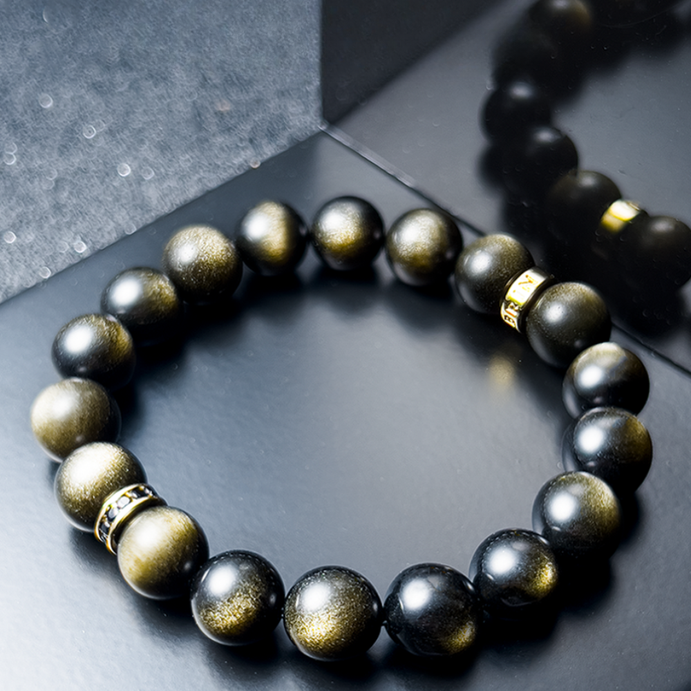 Bracelet de perles d'été Poséidon à deux pierres
