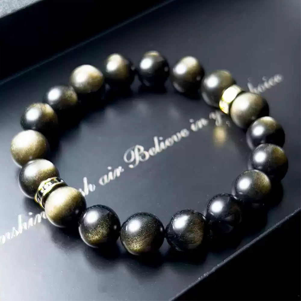 Bracelet de perles d'été Poséidon à deux pierres