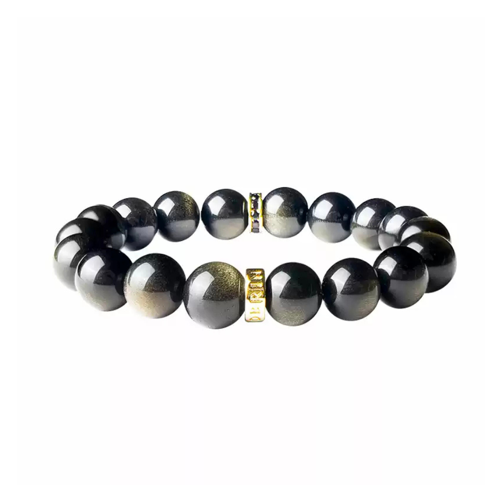 Bracelet de perles d'été Poséidon à deux pierres