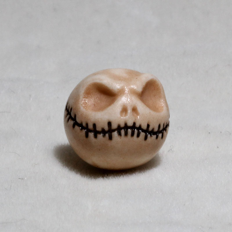 Distressed Antler Black-Toothed Style Cartoon Zombie Necklace