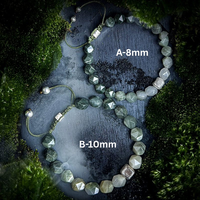 Bracelet de perles d'été Poséidon à deux pierres