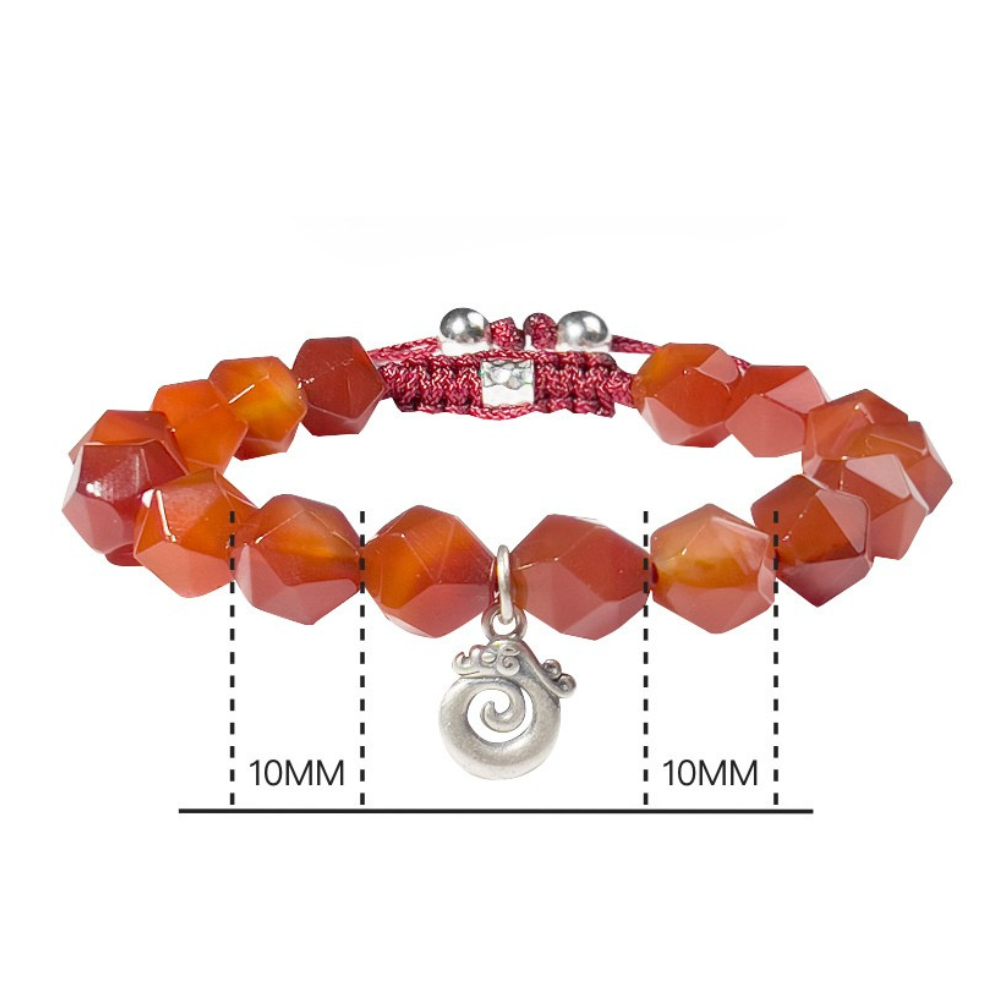 Bracelet de perles d'été Poséidon à deux pierres