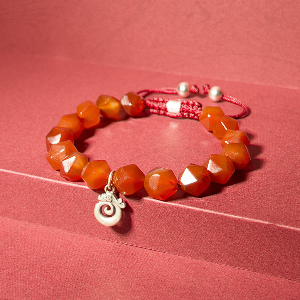 Bracelet de perles d'été Poséidon à deux pierres