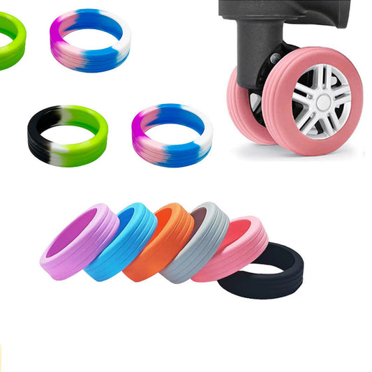 Luggage Swivel Wheel Silicone Protective Cover