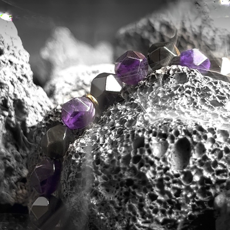 Bracelet de perles d'été Poséidon à deux pierres