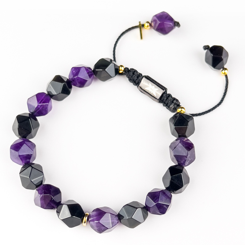 Bracelet de perles d'été Poséidon à deux pierres