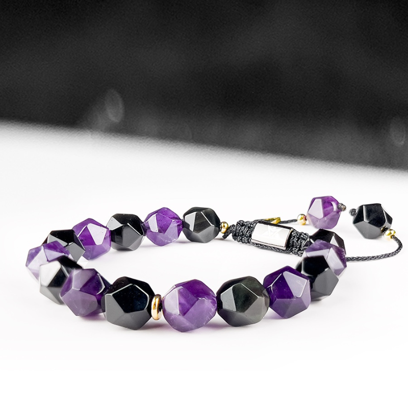 Bracelet de perles d'été Poséidon à deux pierres