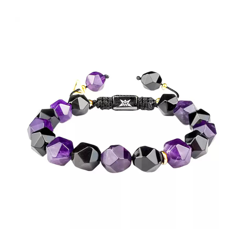 Bracelet de perles d'été Poséidon à deux pierres