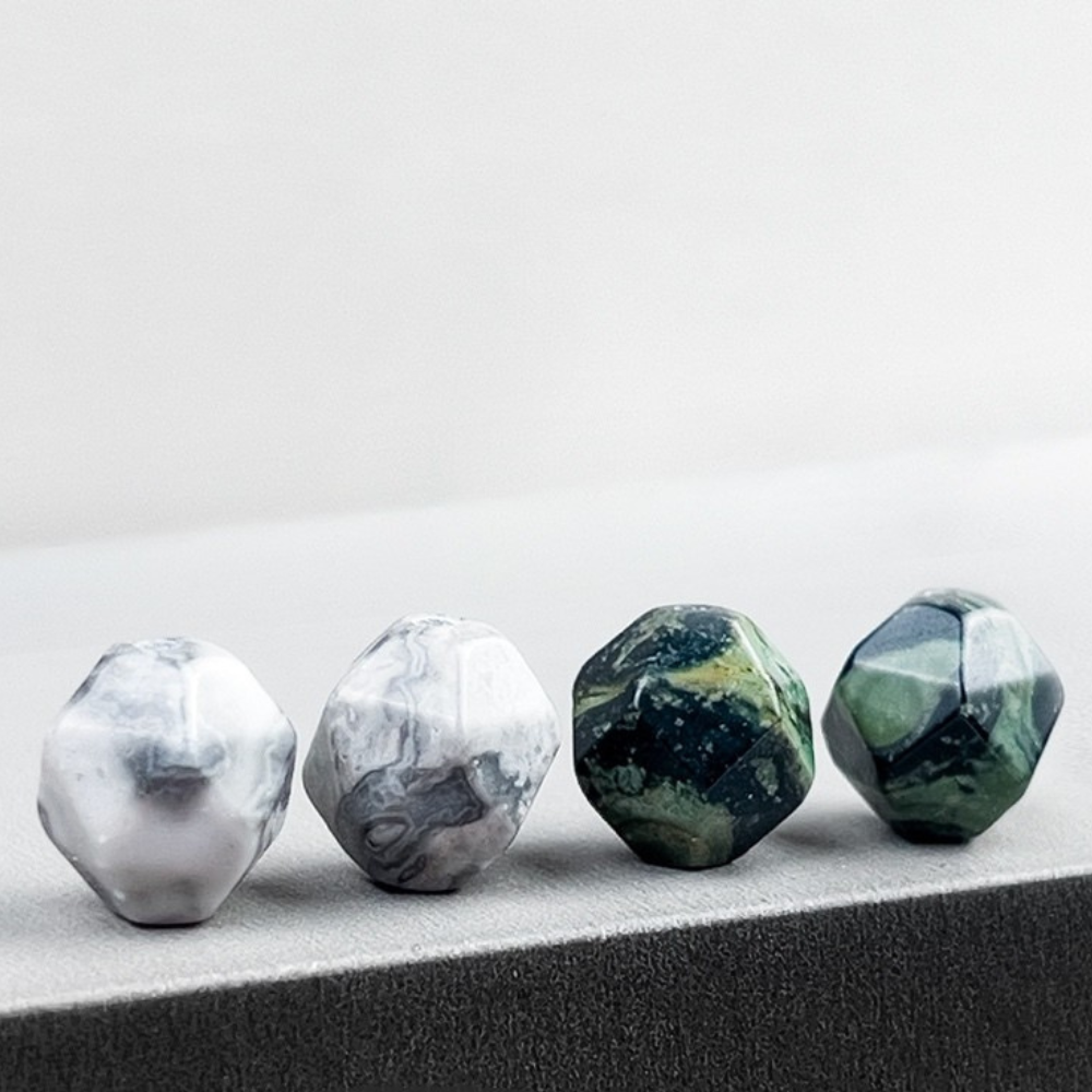Bracelet de perles d'été Poséidon à deux pierres