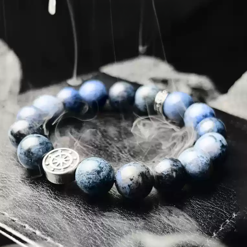 Bracelet en pierre bleue Nereus Sea Guardian