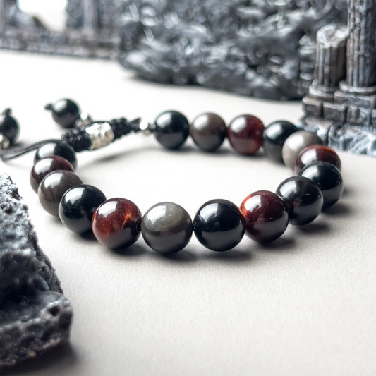 Scarlet Shift Multi-Gemstone Bracelet
