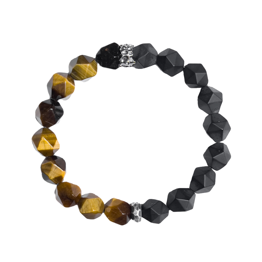 Bracelet de perles d'été Poséidon à deux pierres