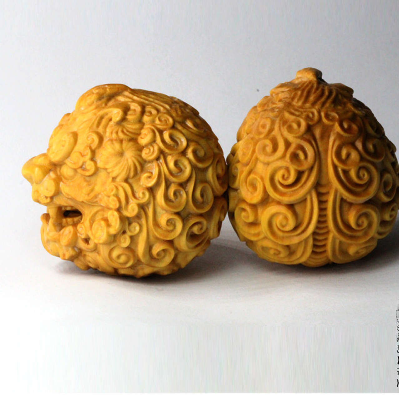 The Celestial Guardian Wood Carving PiXiu Totem Sculpture